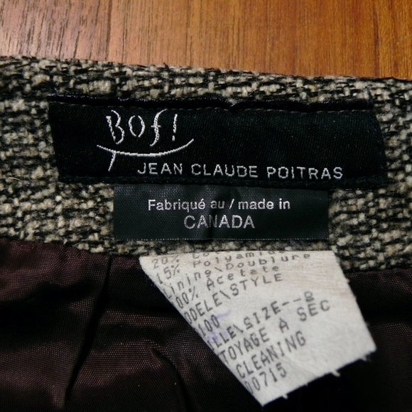 Jean Claude Poitras Vintage Pencil Skirt - Picture 6 of 10